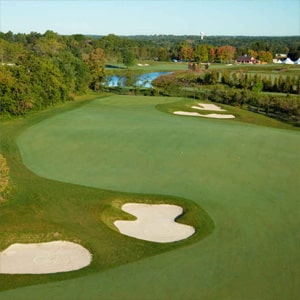 3 Distinct golf fields